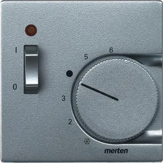 Merten Zentralplatte 536160 aluminium SYSTEM M