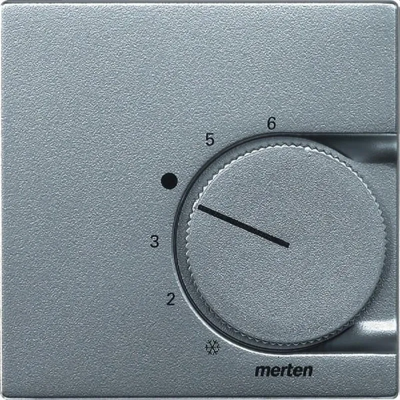 Merten Zentralplatte 536260 aluminium SYSTEM M