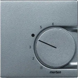 Merten Zentralplatte 536260 aluminium SYSTEM M