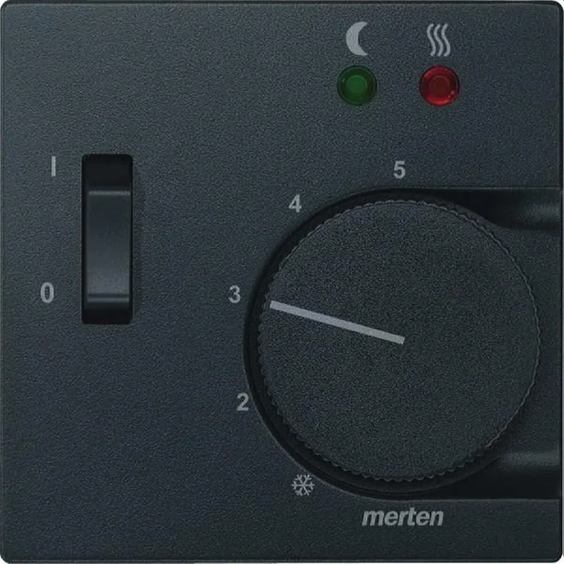 Merten Zentralplatte 535814 anthrazit SYSTEM M