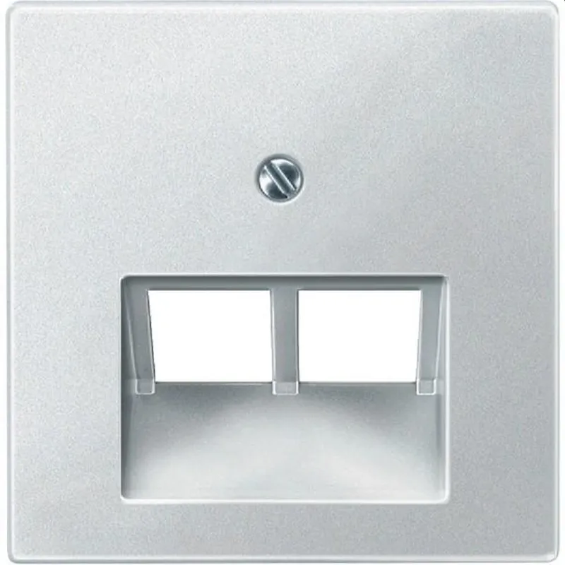 Merten Zentralplatte 298019 polarweiss SYSTEM M