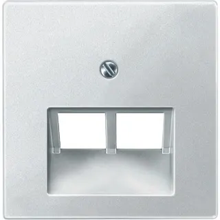 Merten Zentralplatte 298019 polarweiss SYSTEM M