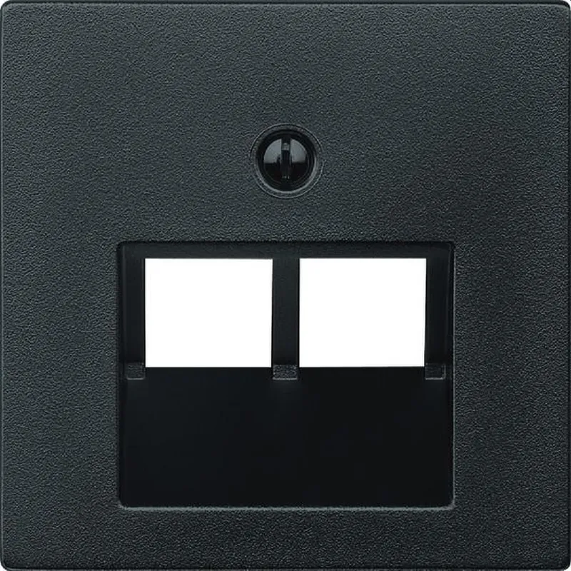 Merten Zentralplatte 298014 anthrazit SYSTEM M
