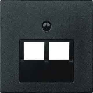 Merten Zentralplatte 298014 anthrazit SYSTEM M