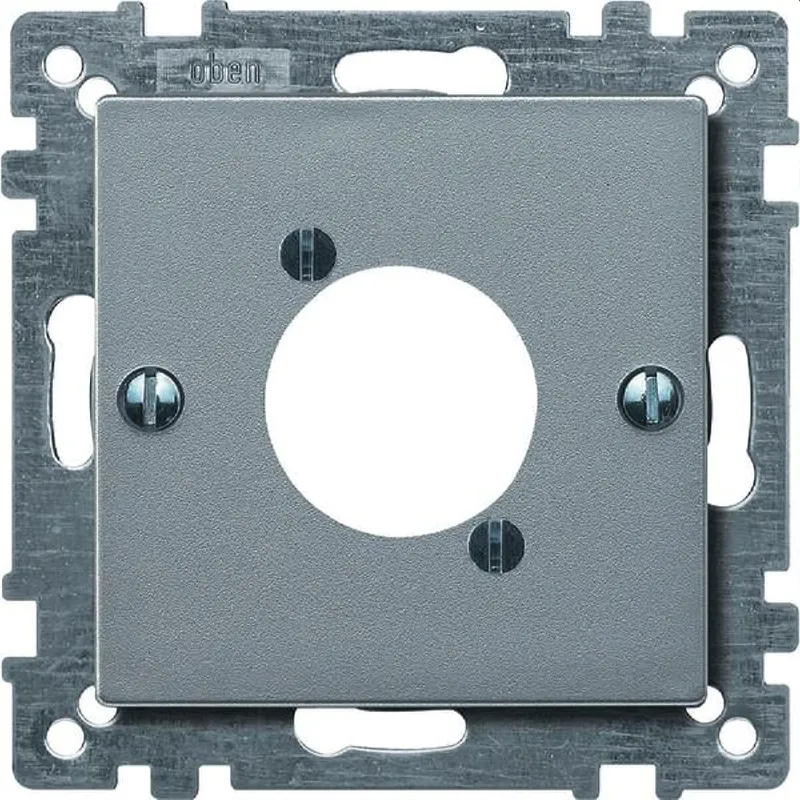 Merten Zentralplatte 468960 aluminium System M