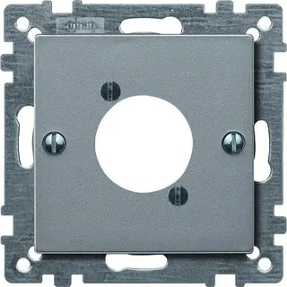 Merten Zentralplatte 468960 aluminium System M