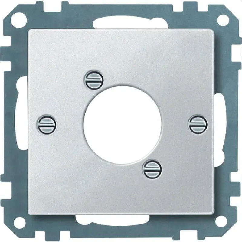 Merten Zentralplatte 468919 polarweiss System M