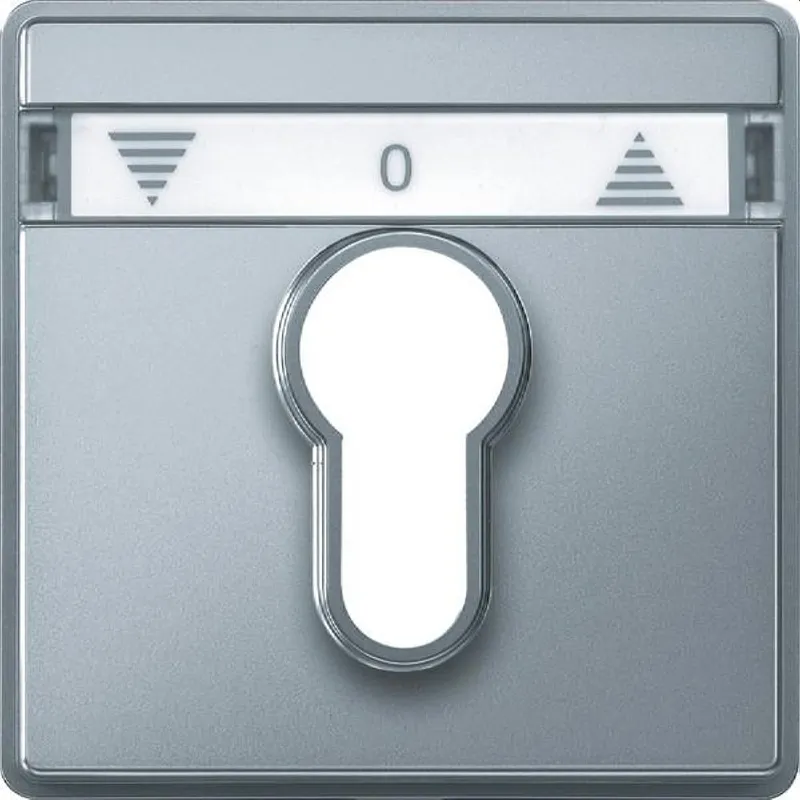 Merten Zentralplatte 348260 aluminium AQUADESIGN
