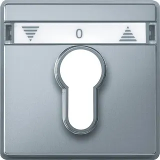 Merten Zentralplatte 348260 aluminium AQUADESIGN