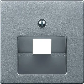 Merten Zentralplatte 298360 aluminium System M