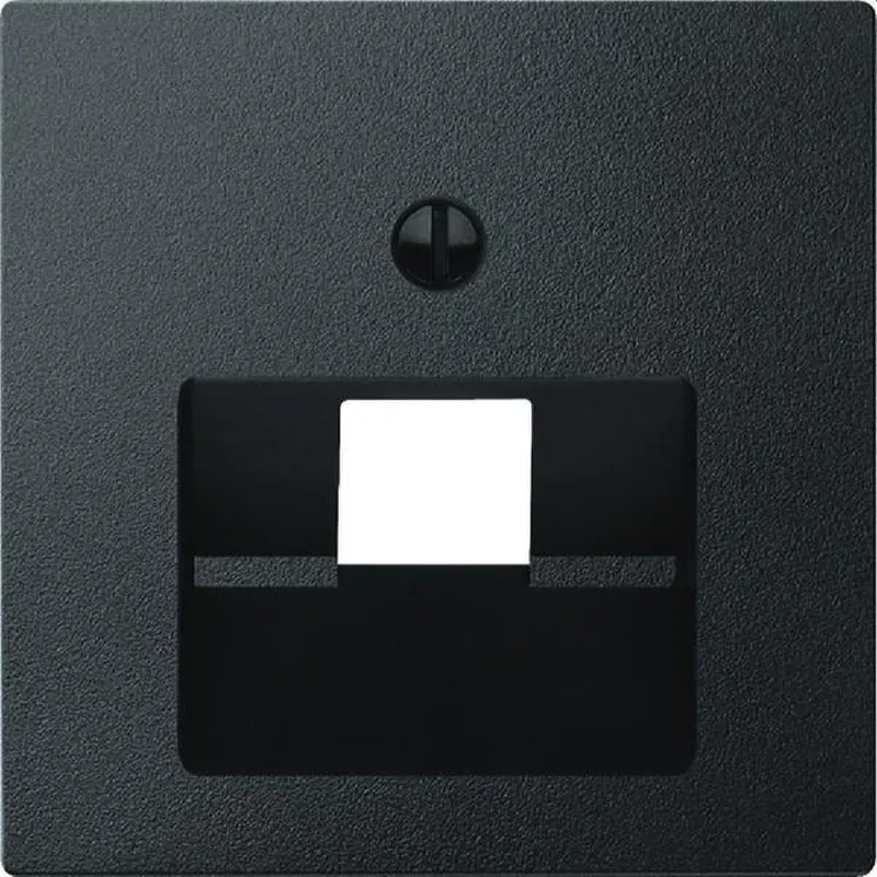 Merten Zentralplatte 298314 anthrazit System M
