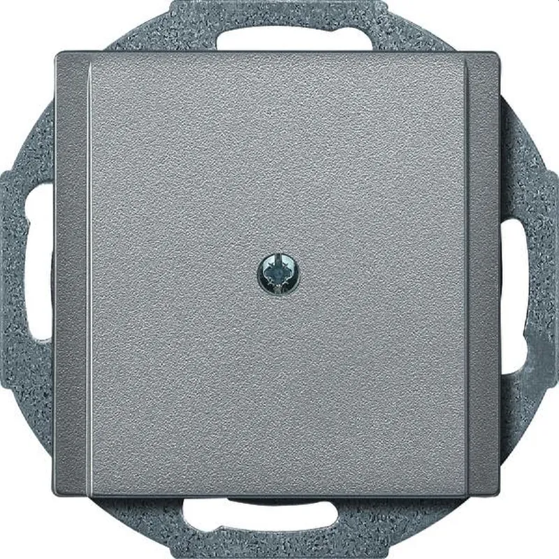 Merten Zentralplatte 295660 aluminium System M