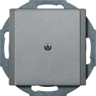 Merten Zentralplatte 295660 aluminium System M
