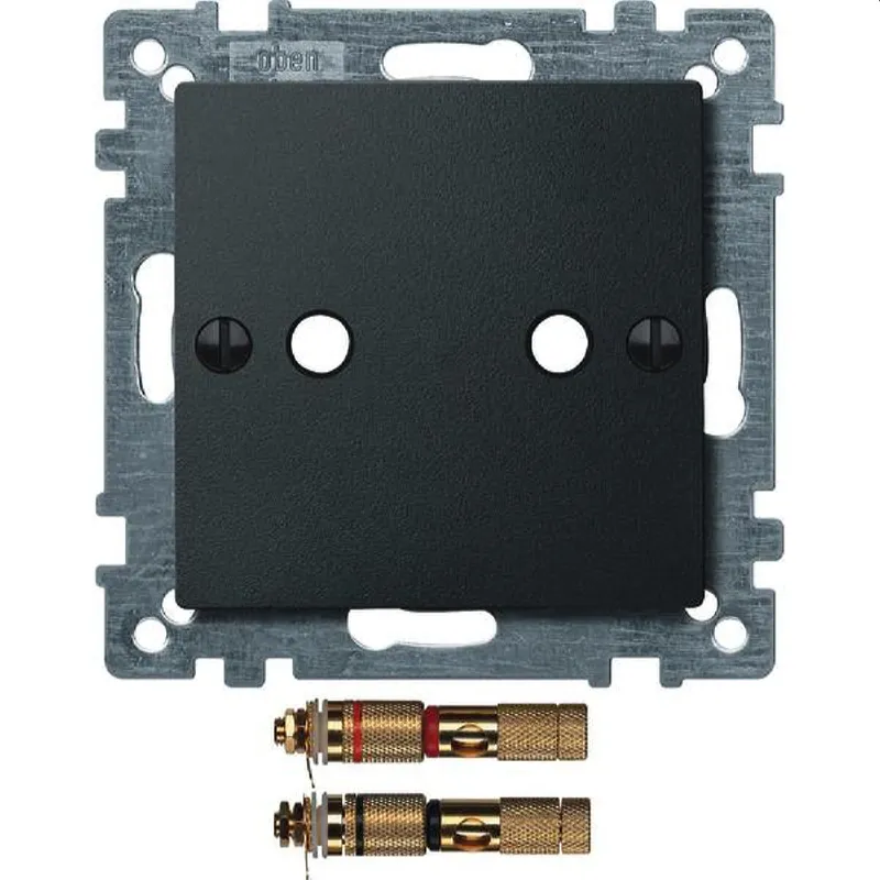 Merten Zentralplatte 469314 anthrazit System M