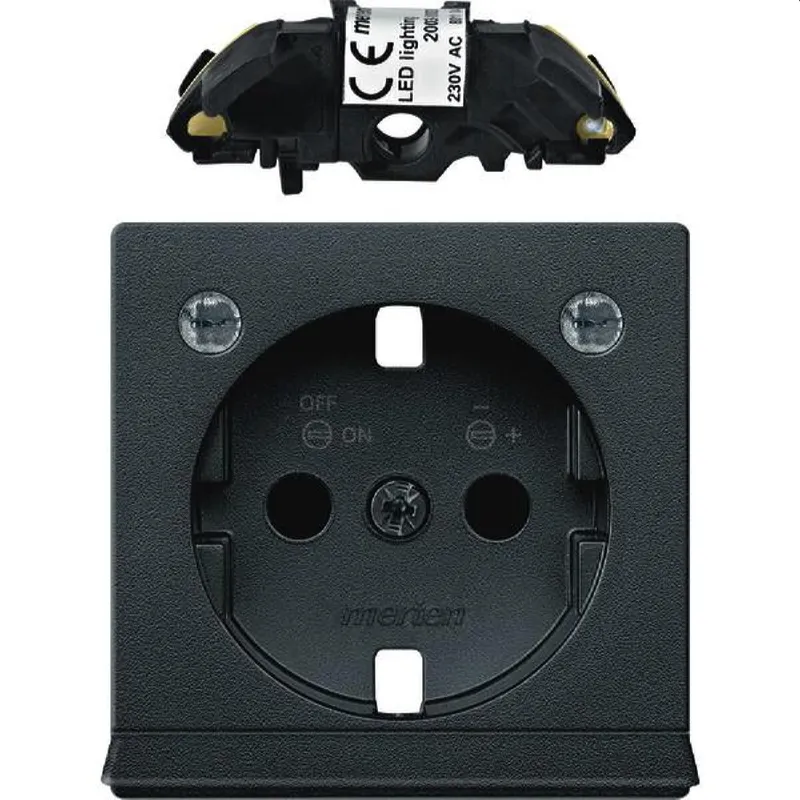 Merten Zentralplatte MEG2334-0414 anthrazit System M