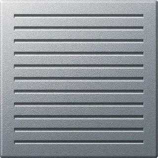 Merten Zentralplatte MEG4450-0460 aluminium System M