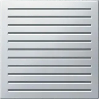 Merten Zentralplatte MEG4450-0319 polarweiss glaenzend