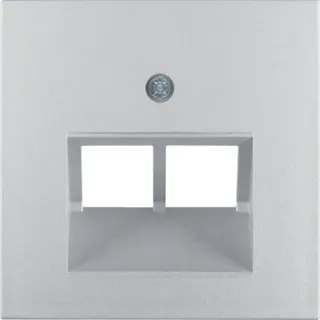 Berker Zentralstück M314091404 alu matt