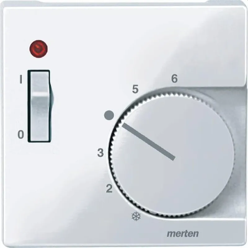 Merten Zentralplatte 534825 aktivweiss glaenzend System M
