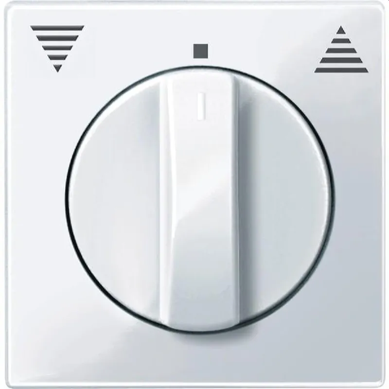 Merten Zentralplatte 567125 aktivweiss glaenzend System M