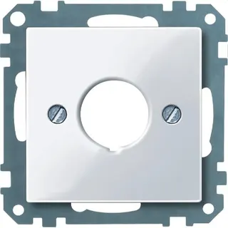 Merten Zentralplatte 393825 aktivweiss glaenzend System M
