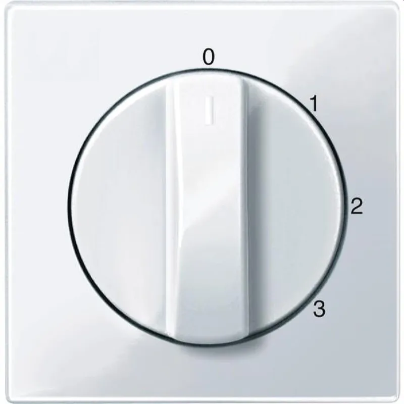 Merten Zentralplatte 567225 aktivweiss glaenzend System M
