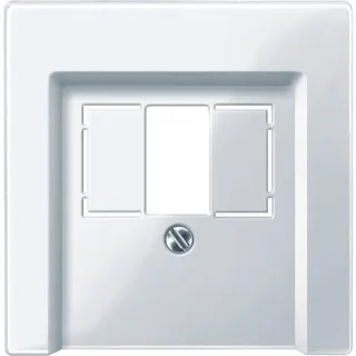 Merten Zentralplatte 296025 aktivweiss glaenzend System M