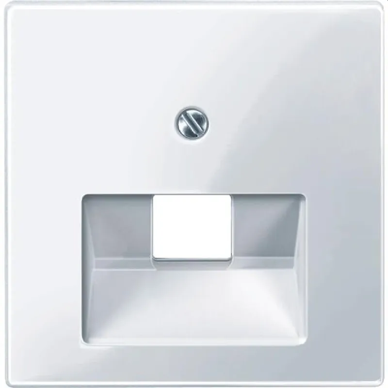 Merten Zentralplatte 296225 aktivweiss glaenzend System M