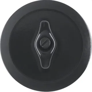 Berker Zentralstück M3164701 schwarz glaenzend