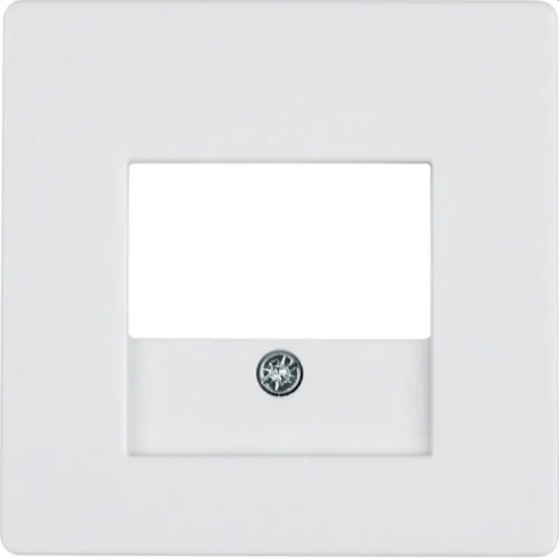 Berker Zentralstück M310336089 polarweiss samt