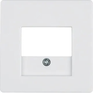 Berker Zentralstück M310336089 polarweiss samt