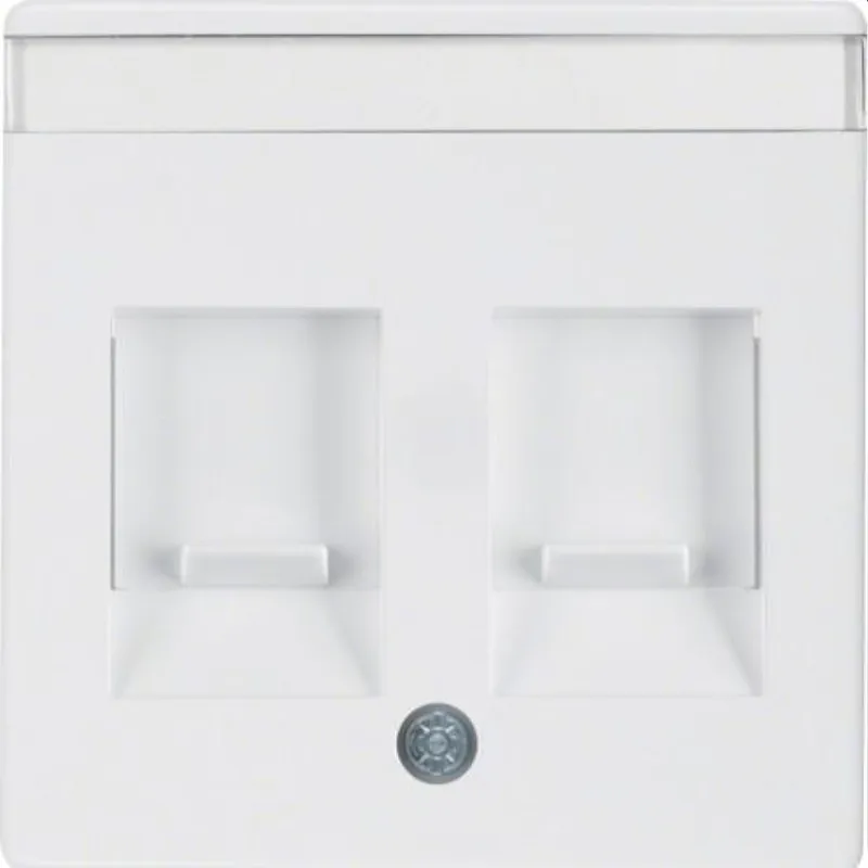Berker Zentralstück M311816089 polarweiss samt