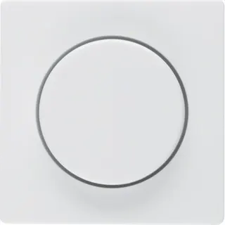 Berker Zentralstück M311376089 polarweiss samt