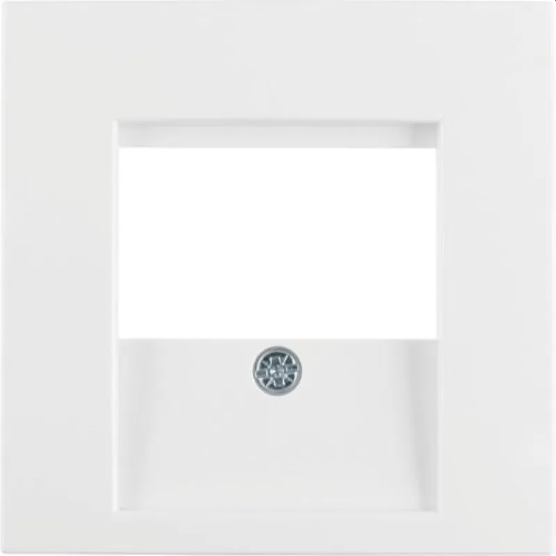 Berker Zentralstück M36810338989 polarweiss glaenzend