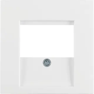 Berker Zentralstück M36810338989 polarweiss glaenzend