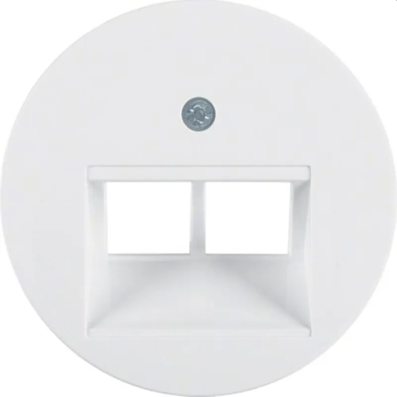 Berker Zentralstück M314092089 polarweiss glaenzend