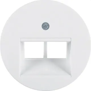Berker Zentralstück M314092089 polarweiss glaenzend