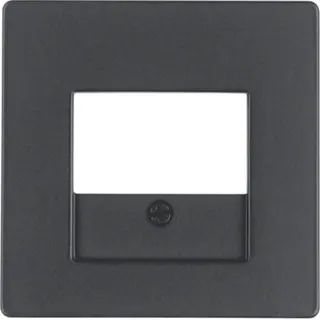 Berker Zentralstück M310336086 Q.1/Q.3 anthrazit samt