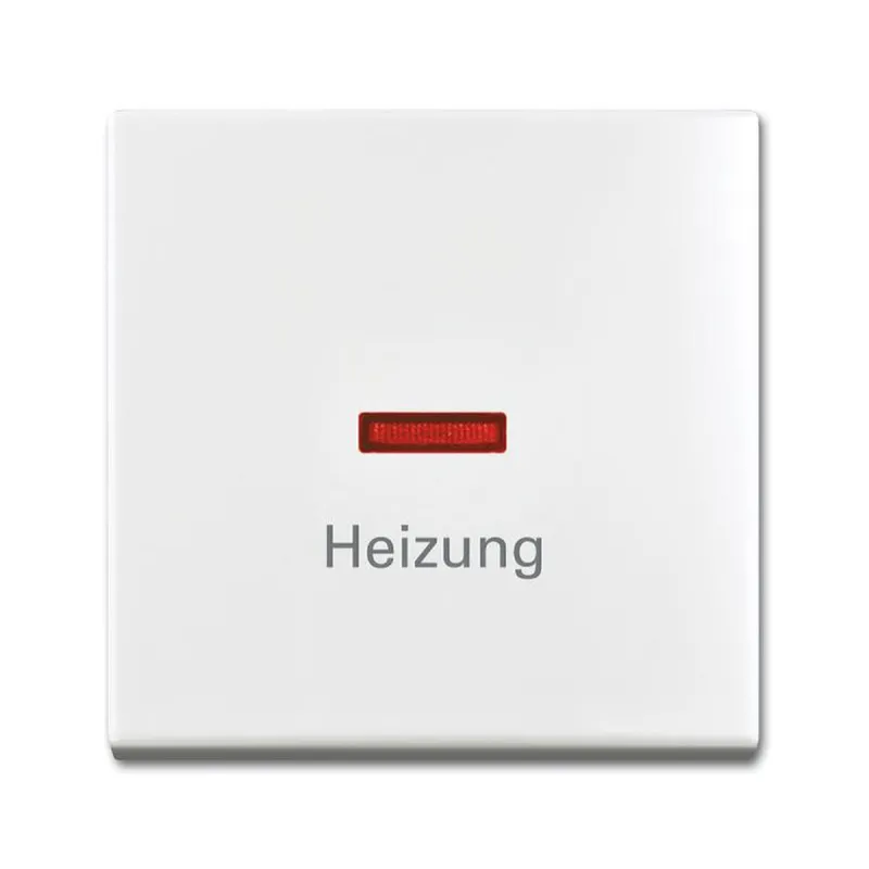 Busch-Jaeger Wippe 1789 H-914 Kalotte rot Heizung