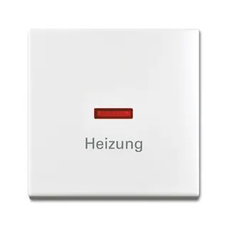 Busch-Jaeger Wippe 1789 H-914 Kalotte rot Heizung