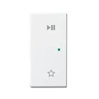 Busch-Jaeger Wippe 6237-21-84 2fach links Play/Pause