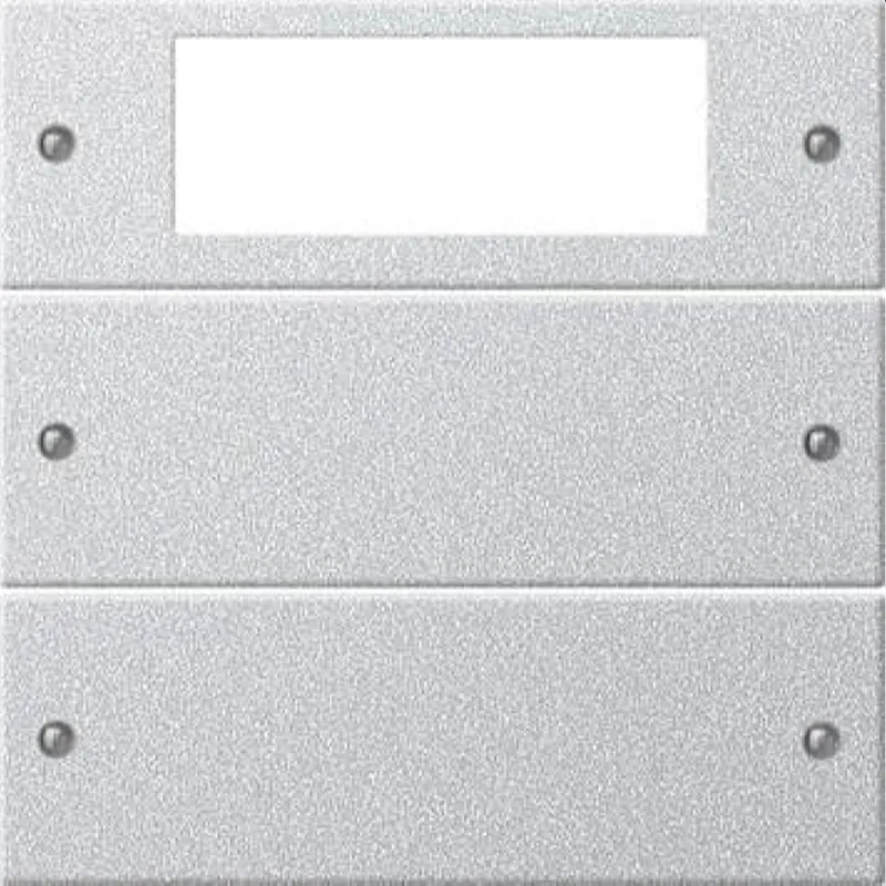 Gira Set 219226 2fach Plus System 55 Farbe Alu