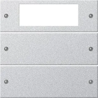 Gira Set 219226 2fach Plus System 55 Farbe Alu