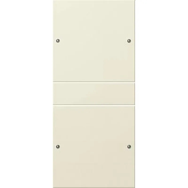 Gira Set 218201 2fach System 55 cremeweiss