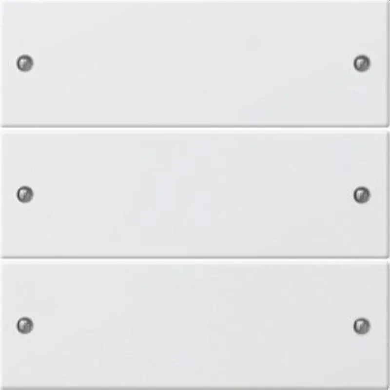 Gira Set 218327 3fach System 55 reinweiss matt