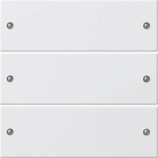 Gira Set 218327 3fach System 55 reinweiss matt
