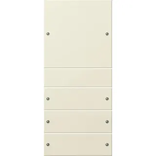 Gira Set 218401 4fach System 55 cremeweiss
