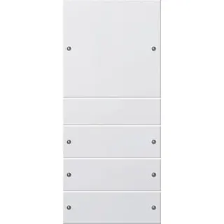 Gira Set 218403 4fach System 55 reinweiss