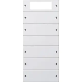 Gira Set 219503 5fach Plus System 55 reinweiss