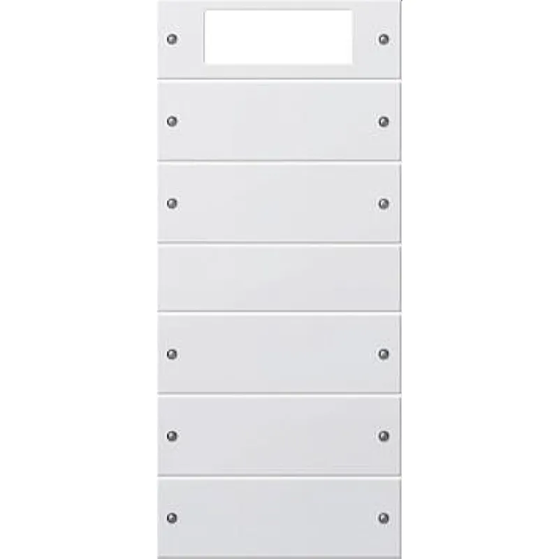 Gira Set 219527 5fach Plus System 55 rw matt